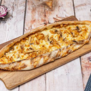 Feta Cheese &amp; Spinach Pide